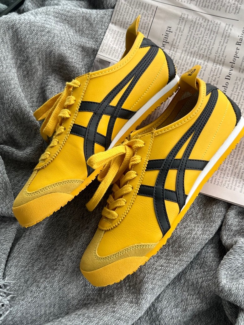 Men’s Size 1183A746-750 | Onitsuka Tiger Mexico 66 Slip-On ‘Yellow Black