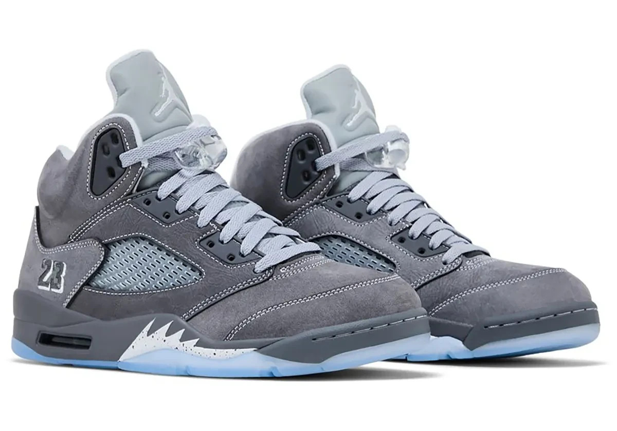 Nike Air Jordan 5 Retro Wolf Grey DD0587-002 Men’s Shoes NEW