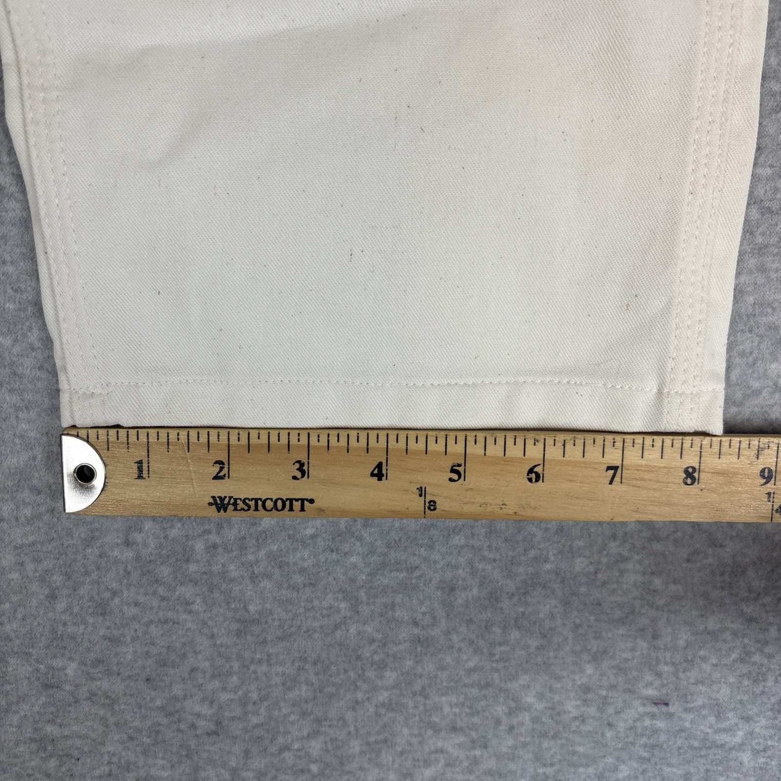 VTG NEW Stan Ray 50th Anniversary Carpenter Ivory Pants Painter USA Mens 28×32
