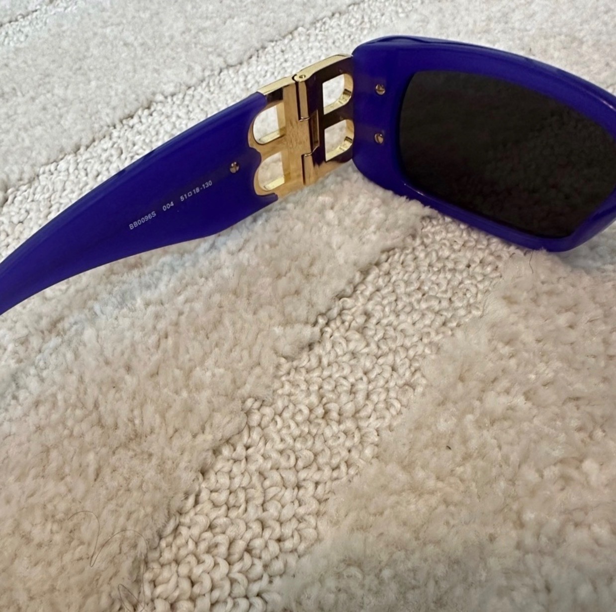 balenciaga sunglasses bb0096s purple