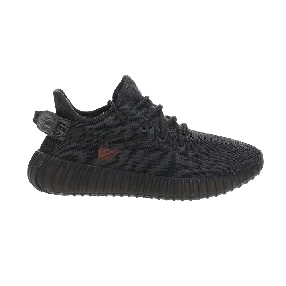 adidas Yeezy Boost 350 V2 Lace Up Mens Black Sneakers Casual Shoes GX3791