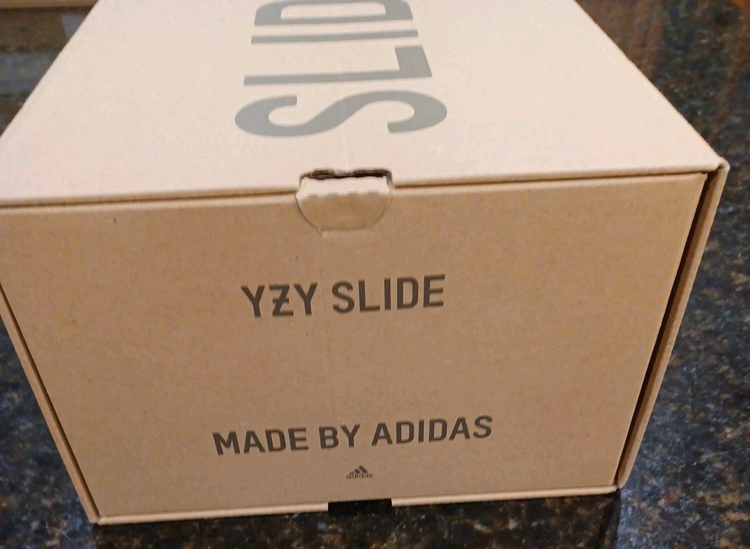 EMPTY BOX ONLY Adidas Yeezy Slide Onyx HQ6448 Size 11 Men (NO SHOES INCLUDED)