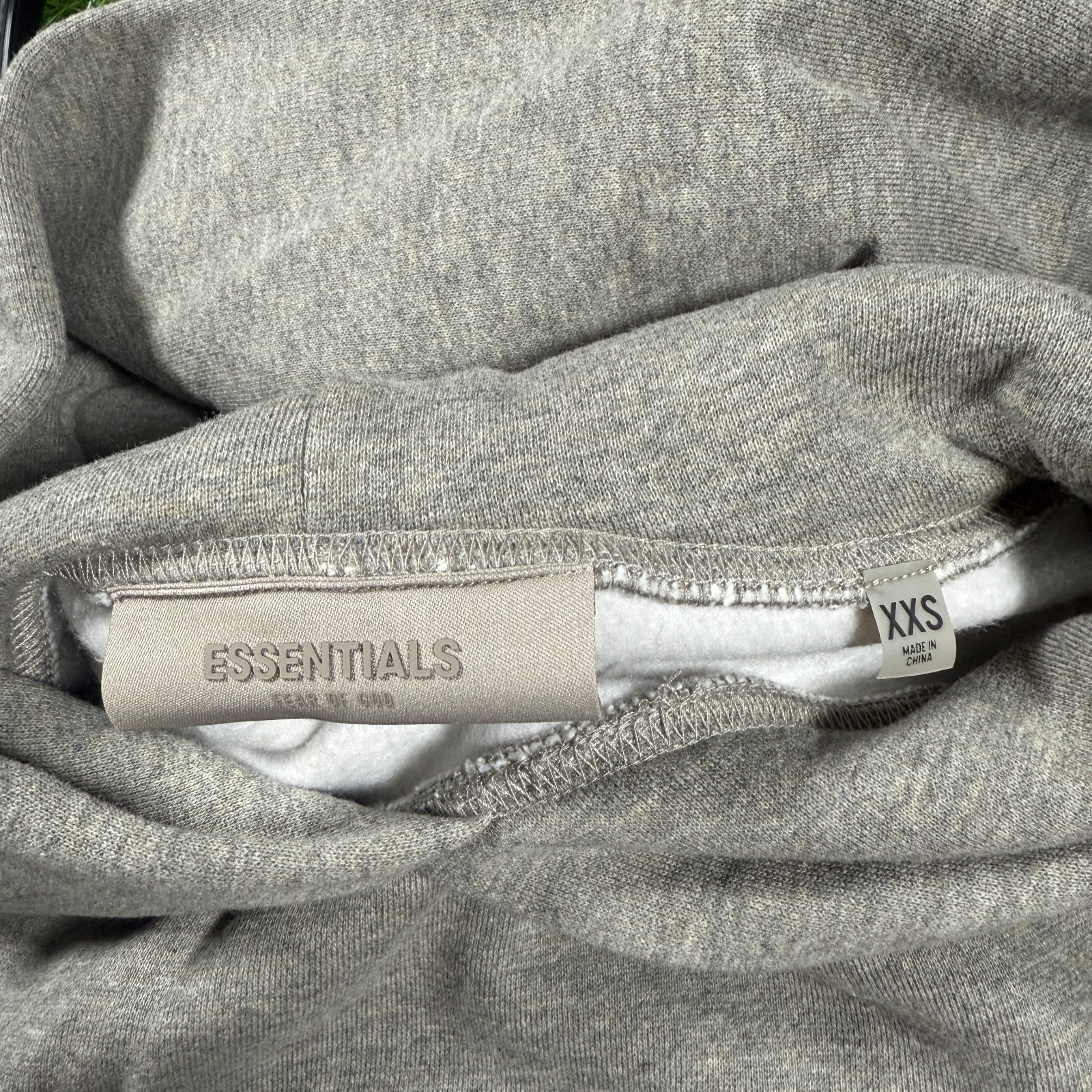 Fear of God Essentials Hoodie SS22 Dark Oatmeal Gray – 100% Authentic (XXS-XXL)