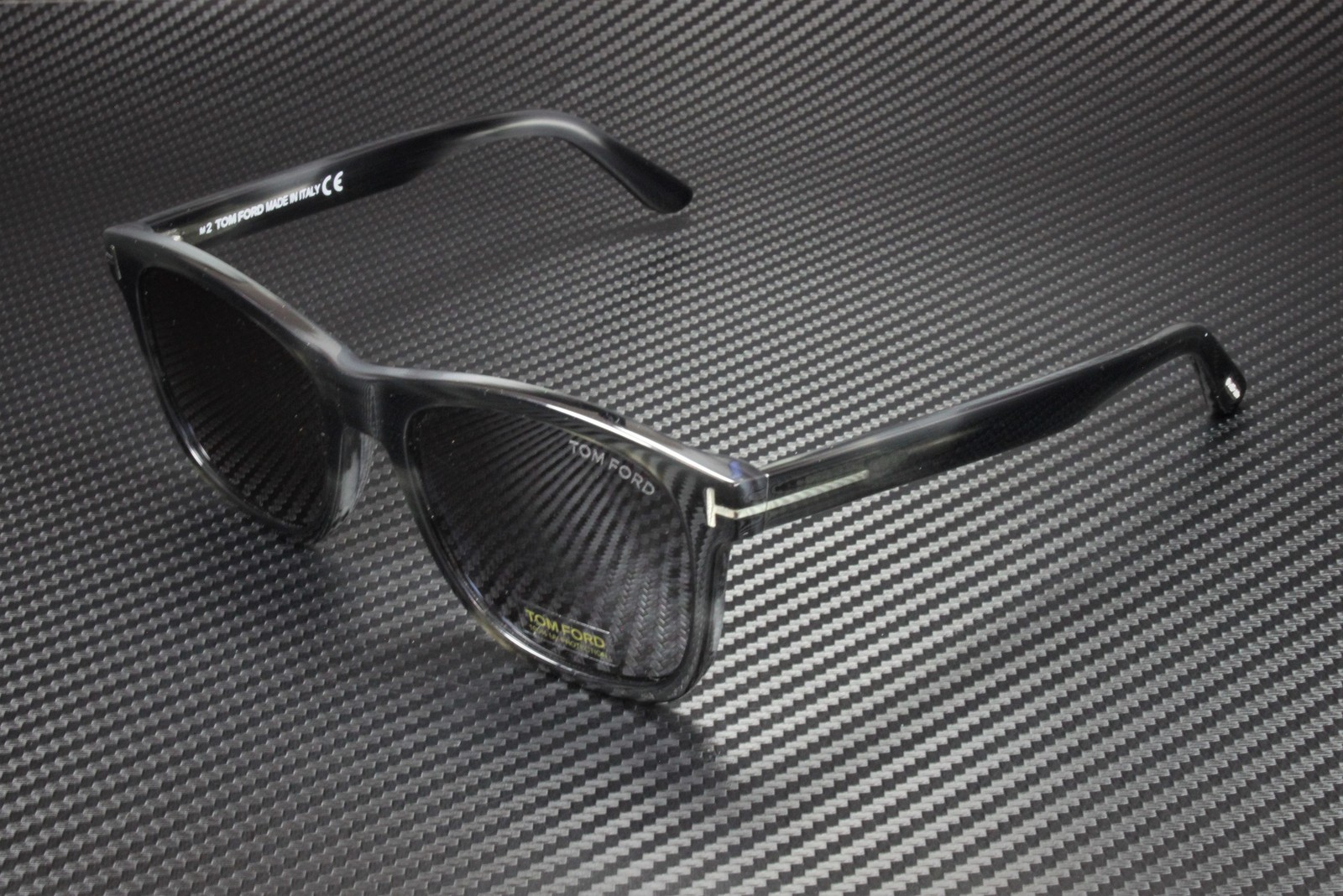 Tom Ford Eric-02 FT0595 20A Grey Smoke 55 mm Men’s Sunglasses