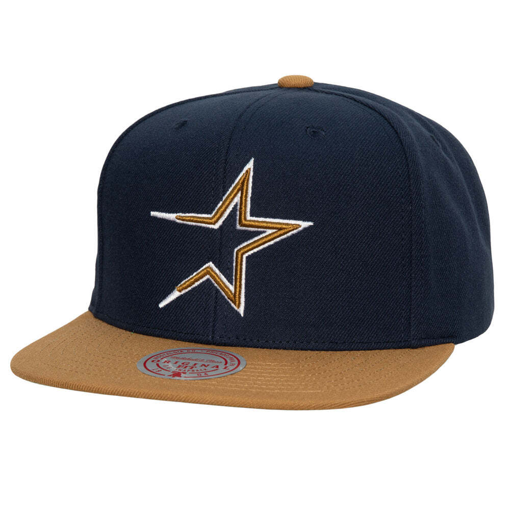 MENS MITCHELL & NESS MLB EVERGREEN SNAPBACK COOP ASTROS – NAVY