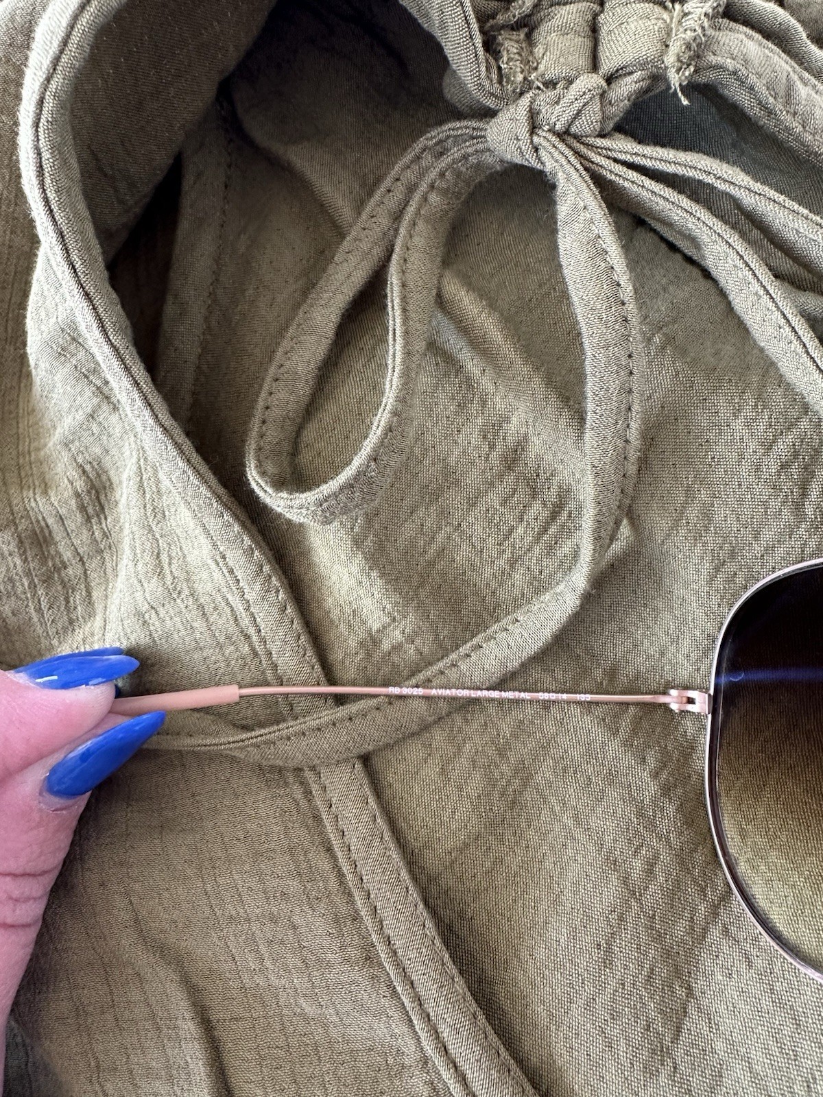 Ray-Ban Aviator Sunglasses Matte Gold