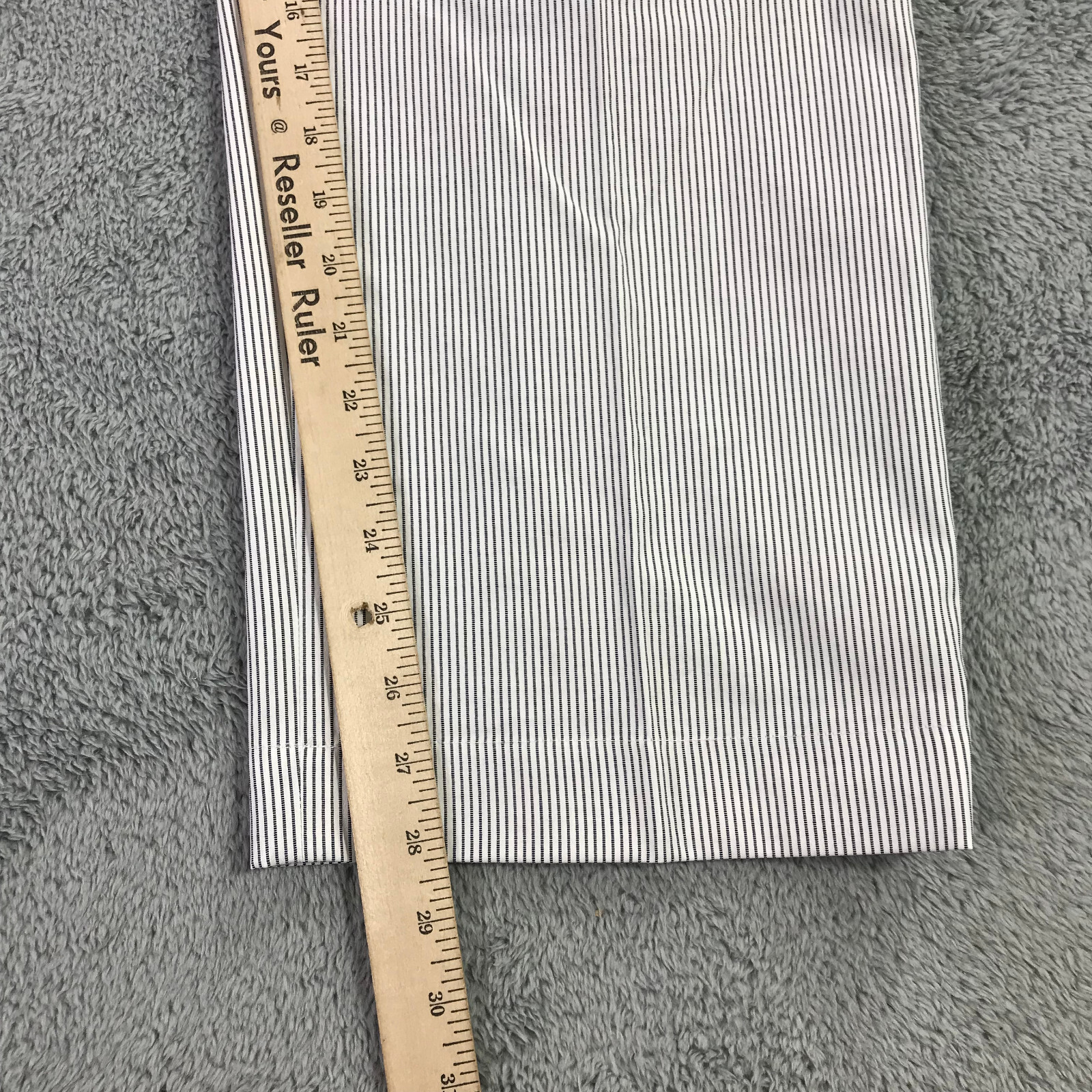 New Todd Snyder Pants Mens 34 Pleated Striped Officer Trousers Button Fly $298