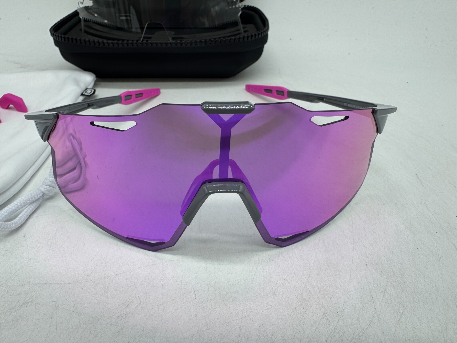 100% Hypercraft Sport Performance Frameless Sunglasses Scratch Resistant UV400