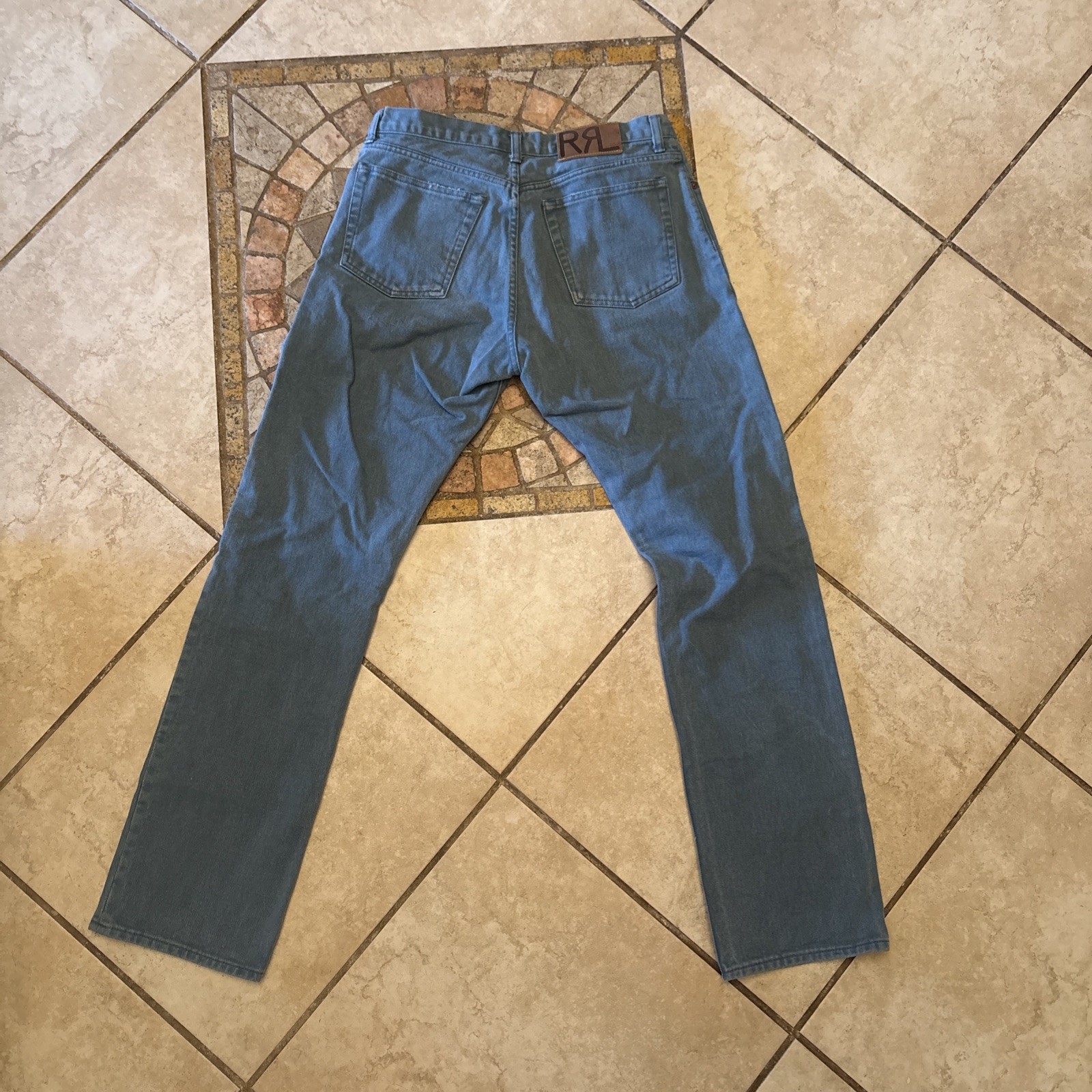 Double RL Ralph Lauren Jeans Made In Japan in Blue Color Denim 33 X 34