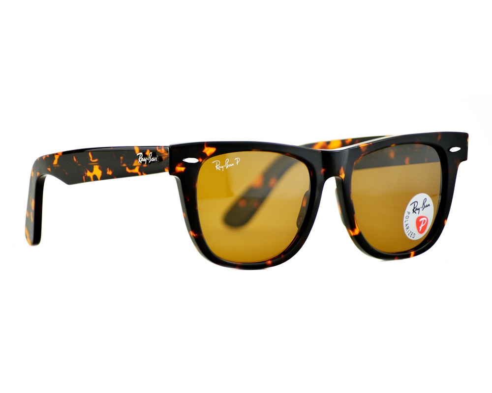Ray-Ban Sunglasses RB2140 Original Wayfarer Tortoise Frame Brown Lens 54mm
