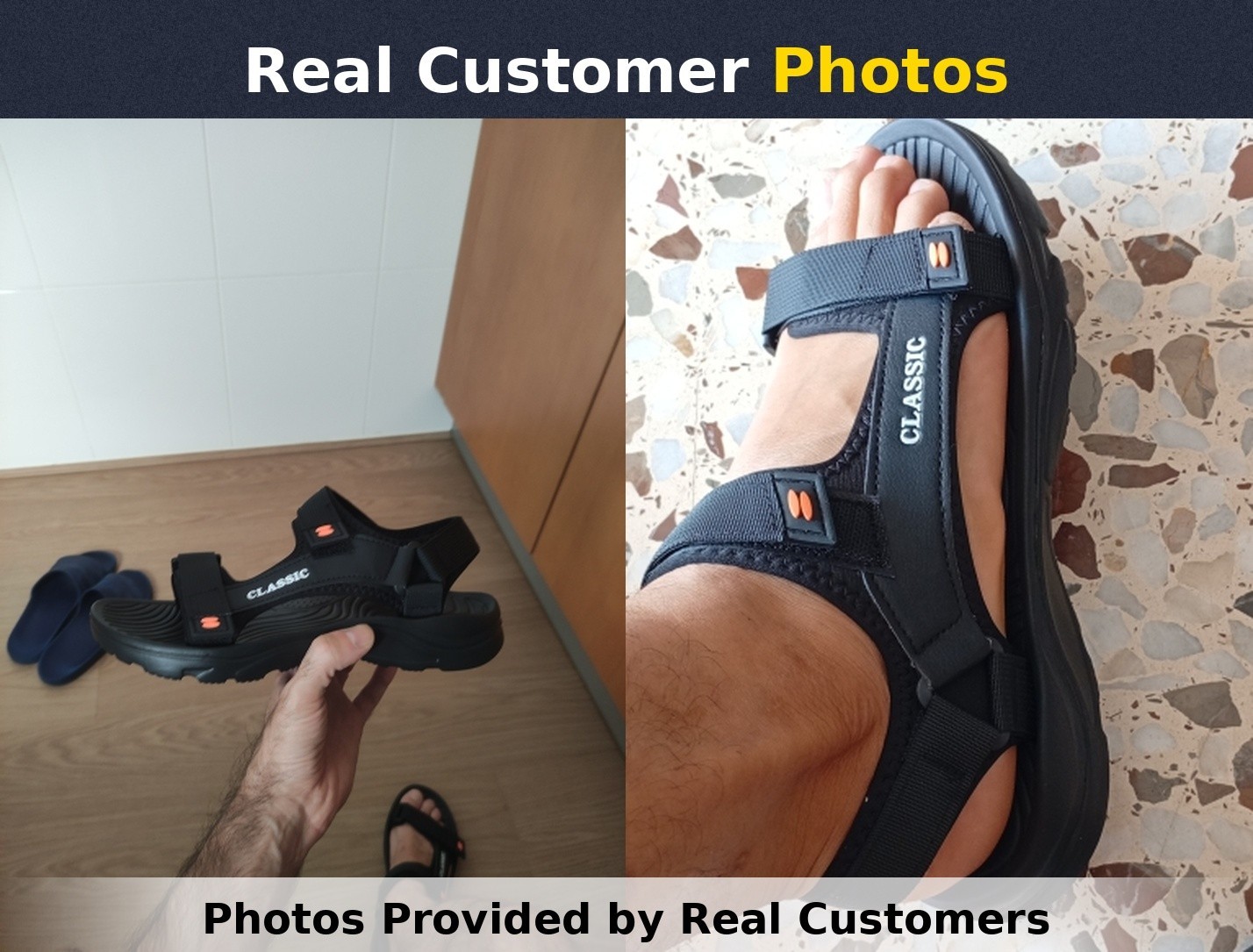 Men Athletic Sandals Beach Sandals Sport Outdoor Arch Support Sandal