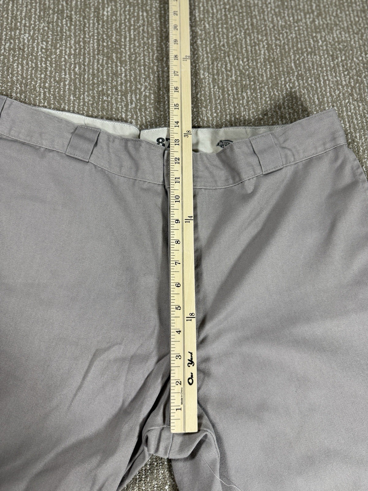 Dickies Pants Mens 38×28 Gray 874 Twill Work Straight Leg