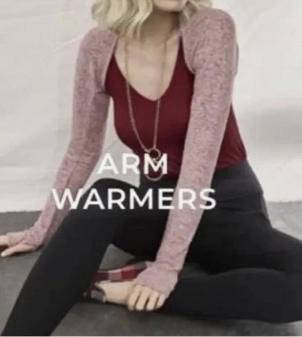 Cabi Cardigan Shrug Arm Warmers NWT Size S