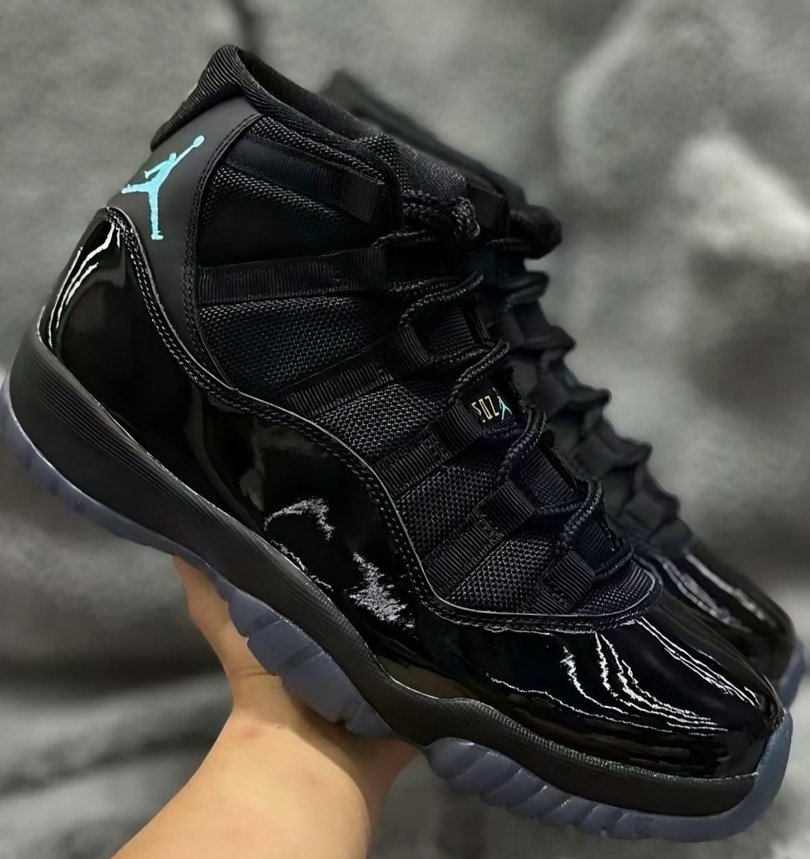Jordan Air Jordan 11 Retro “GAMMA” Blue High Top Men’s Basketball Shoes