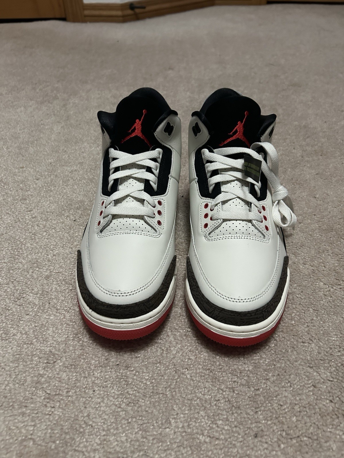 Jordan Air Jordan 3 Retro OG “World’s Best” White/Black/Red