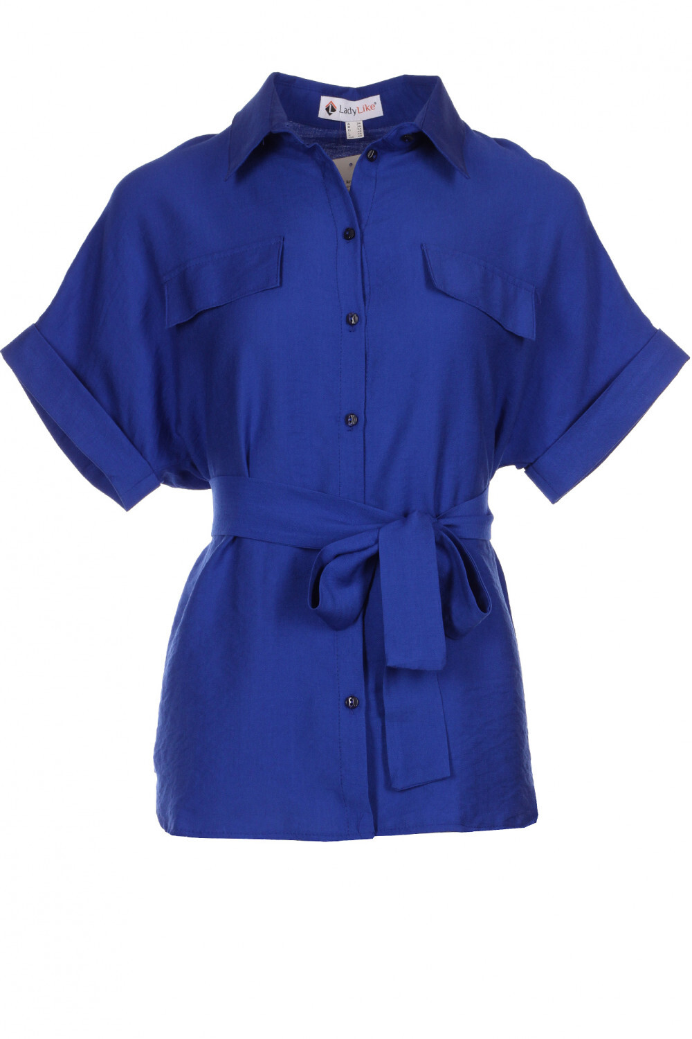 Electrician blouse with pockets and belt Size 0, 2, 4, 6, 8 US Fashionable NEW