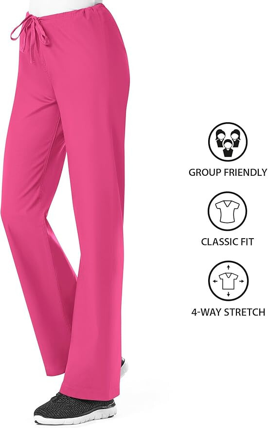 Maevn Core 9006 Pewter Unisex MedicalL Scrub Pants 31″ Seamless Sizes XXS – XXL