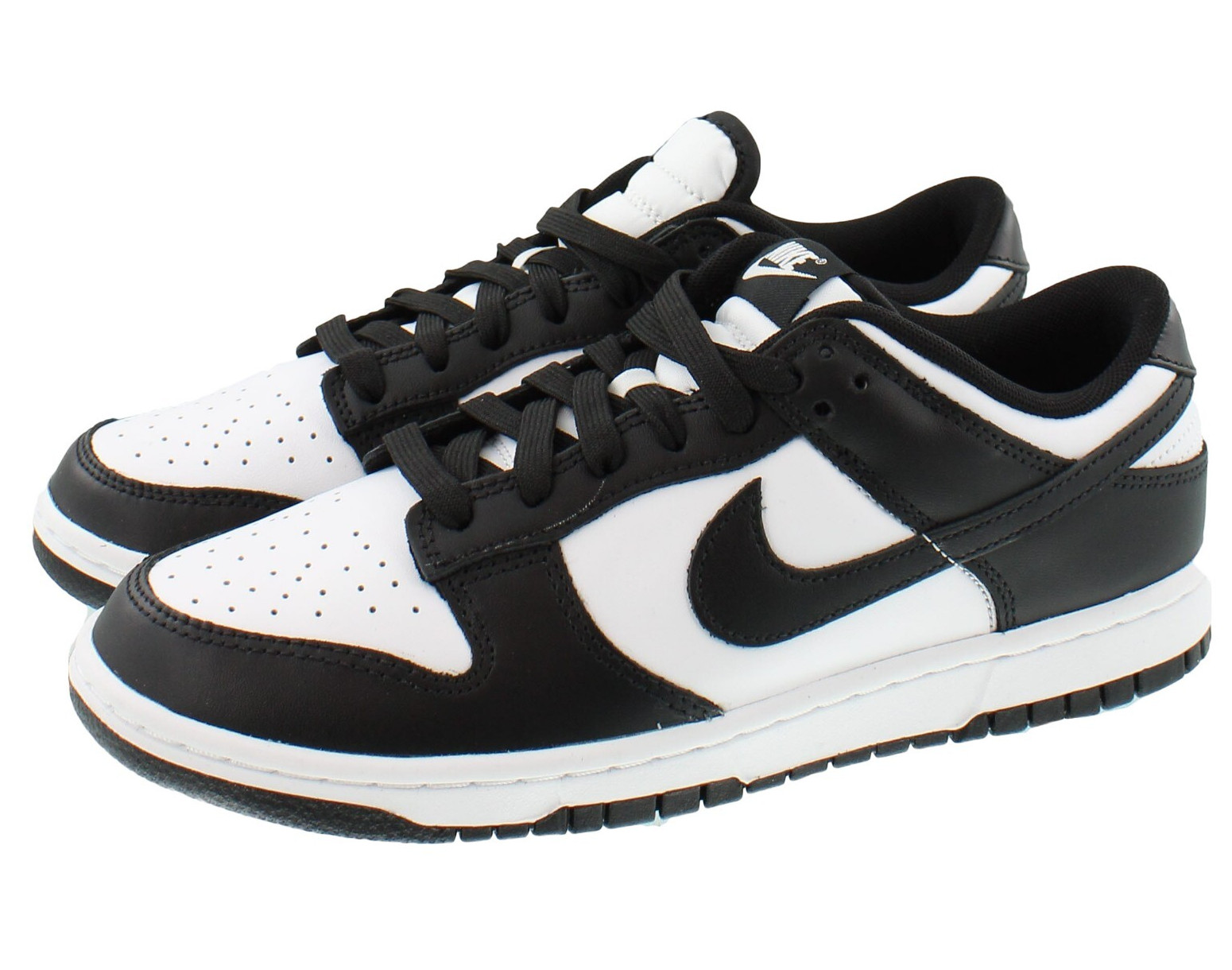 Men’s Nike Dunk Low Retro Shoes ’80s Color Block Panda Leather, DD1391-100