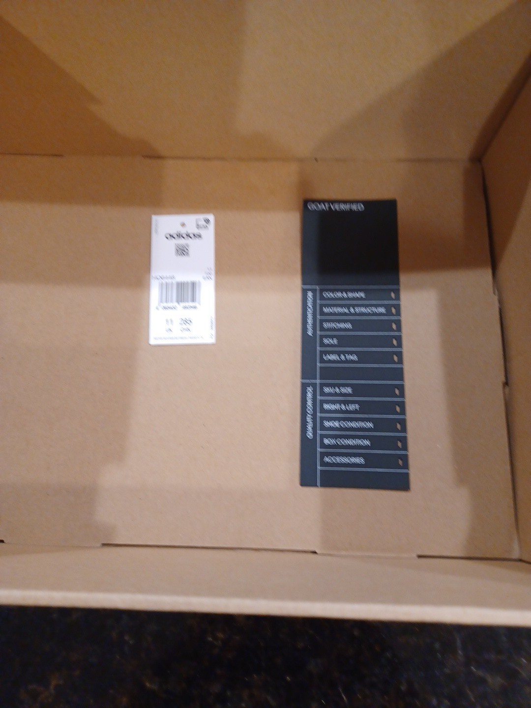 EMPTY BOX ONLY Adidas Yeezy Slide Onyx HQ6448 Size 11 Men (NO SHOES INCLUDED)
