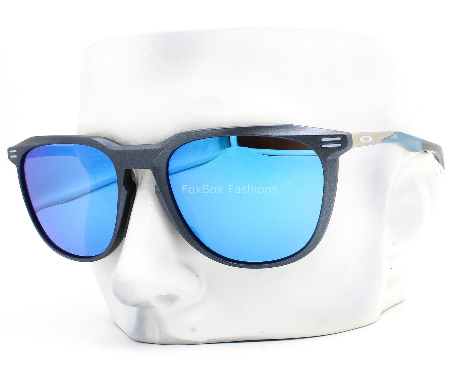 Oakley Thurso OO9286-0754 Sunglasses Blue Steel Prizm Sapphire Mirror w/case