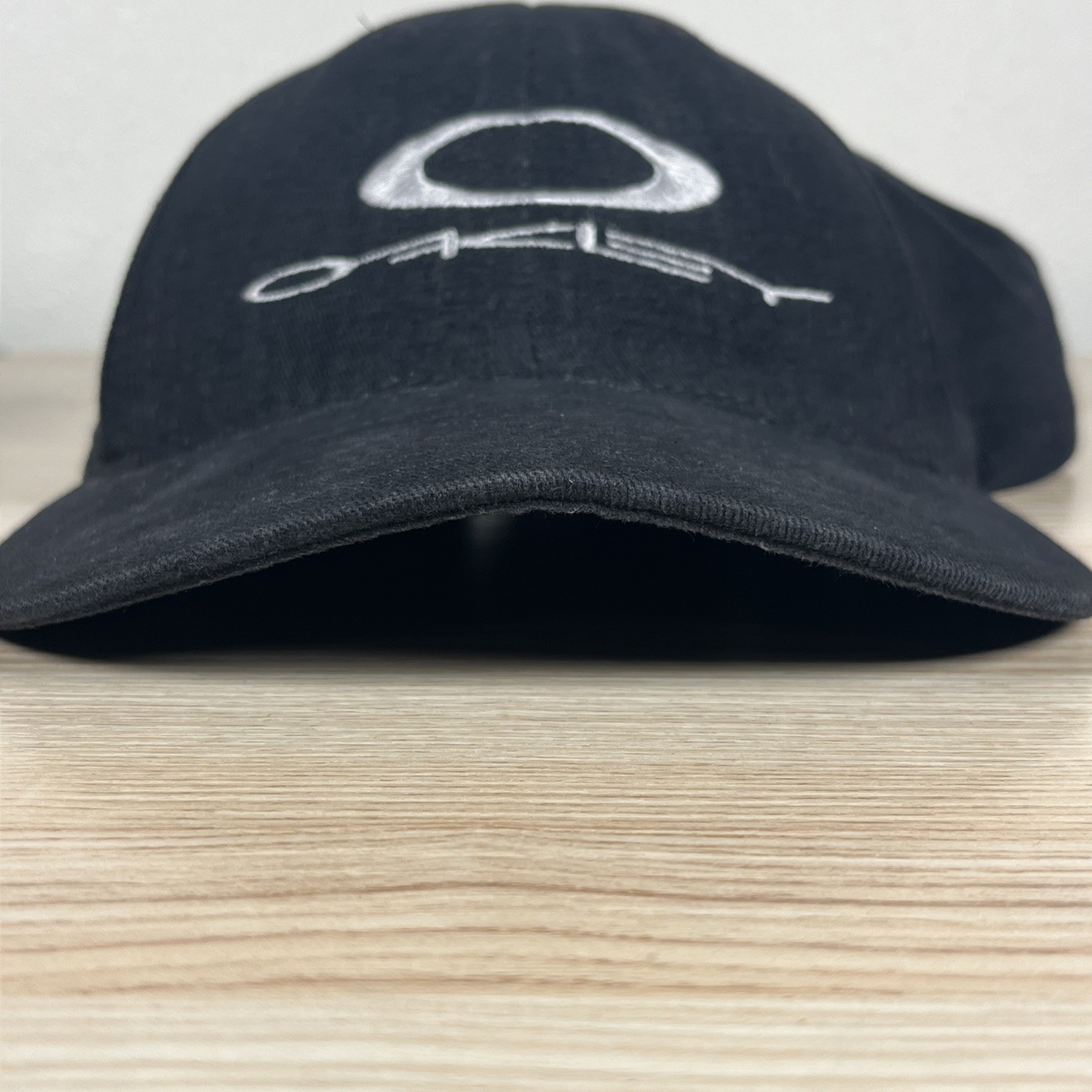 Vintage 90s Oakley Software O Matter Black Adjustable Snapback Baseball Hat
