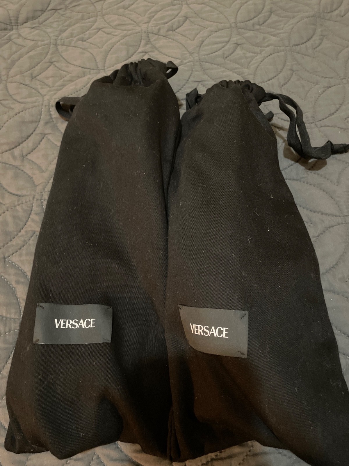 Versace Medusa Velvet Loafers Size 12