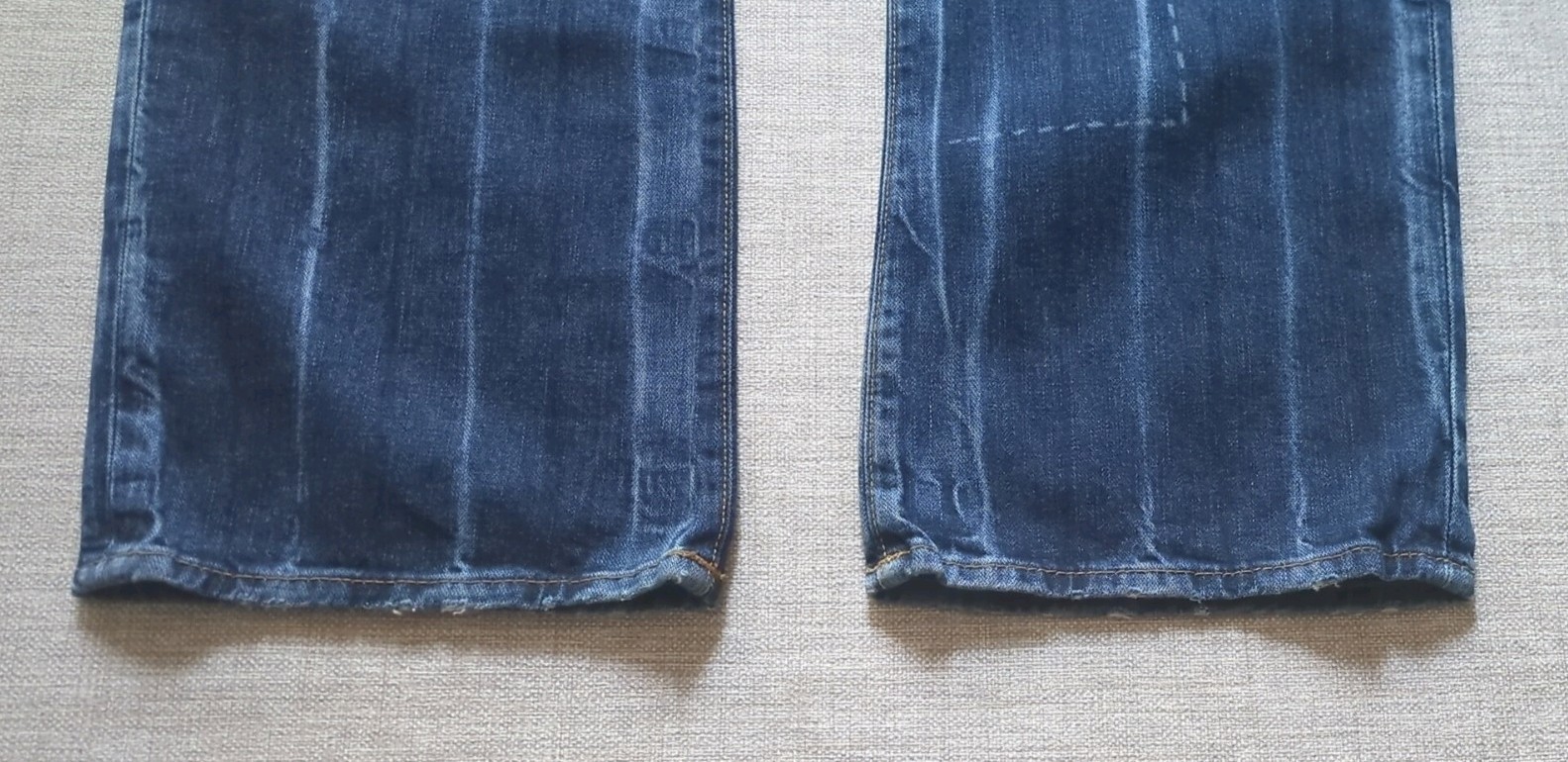 True Religion Ricky Relaxed Straight Y2K Men’s Patchwork Made in the USA 40×34