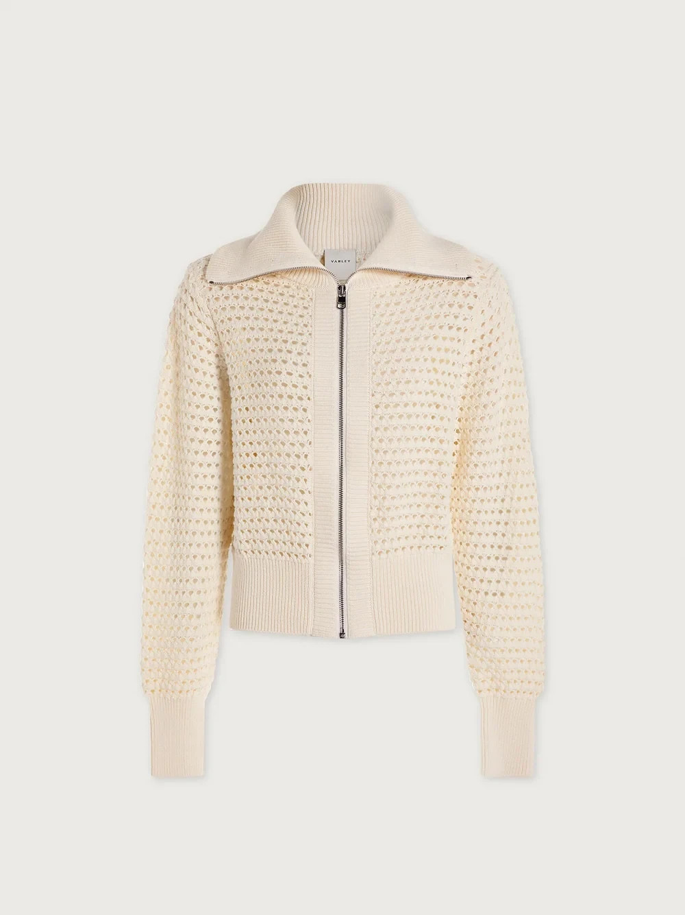 Brand New Varley Eloise Zip-Through Knit Multiple Sizes and Colors In Hand