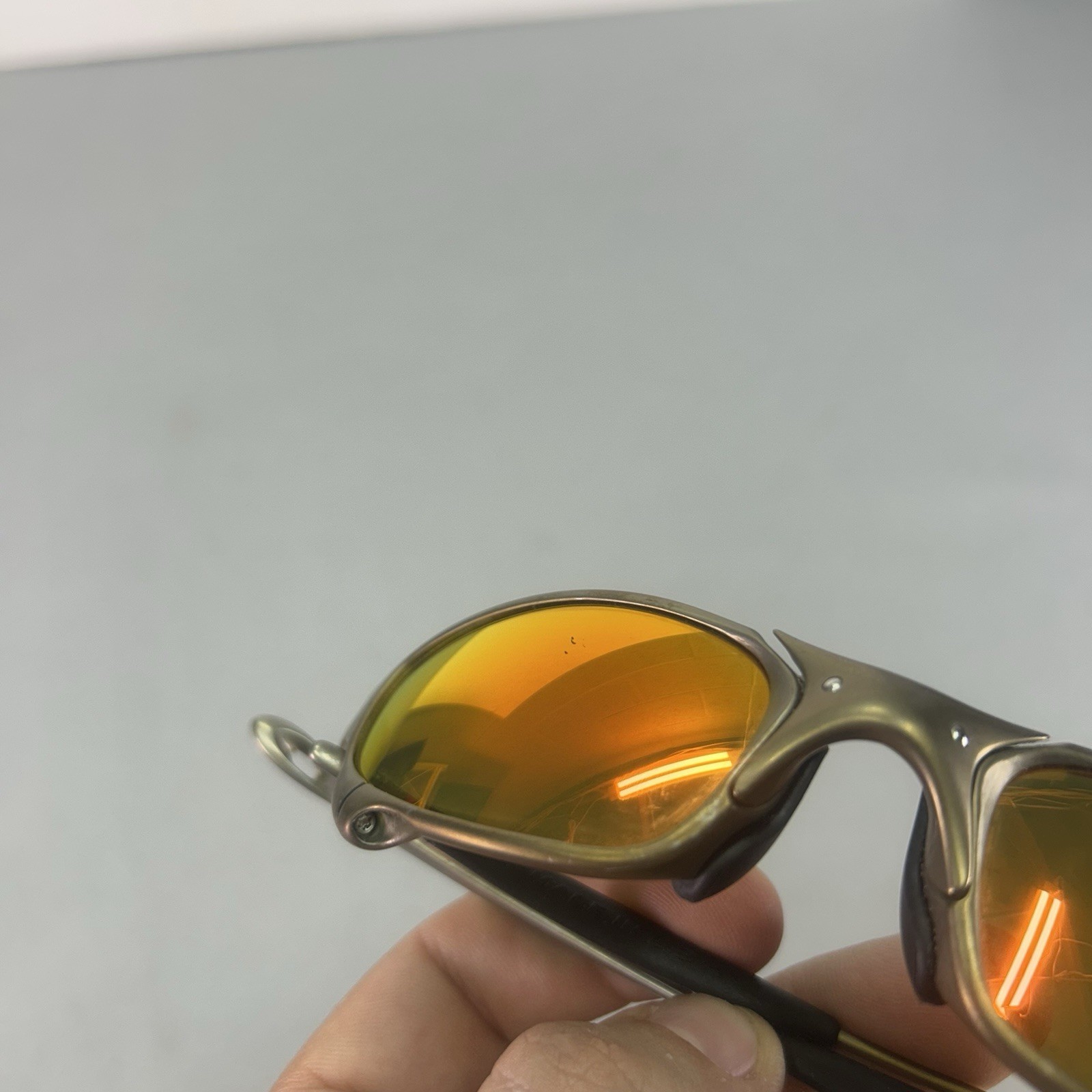 Oakley X-Metal Juliet 2nd Gen Plasma Frame Fire Iridium Lens Sunglasses *READ
