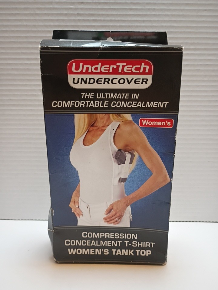 UnderTech Undercover Women’s Concealed Carry Tank Top NUDE X small