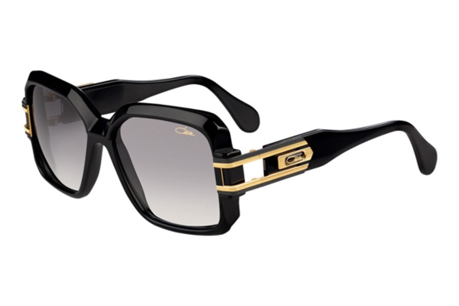 CAZAL LEGENDS MOD. 623/3 COL. 001 BLACK w GOLD TRIM SUNGLASSES MADE IN GERMANY