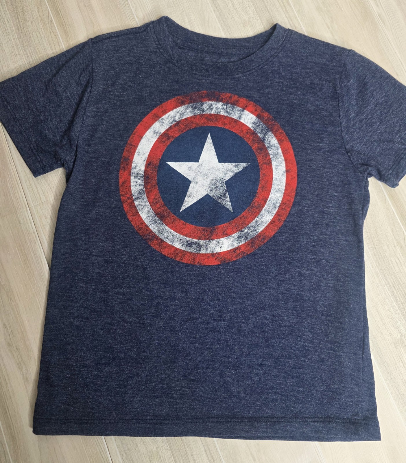 Marvel’s Blue Captain American Boys Tshirt 5T
