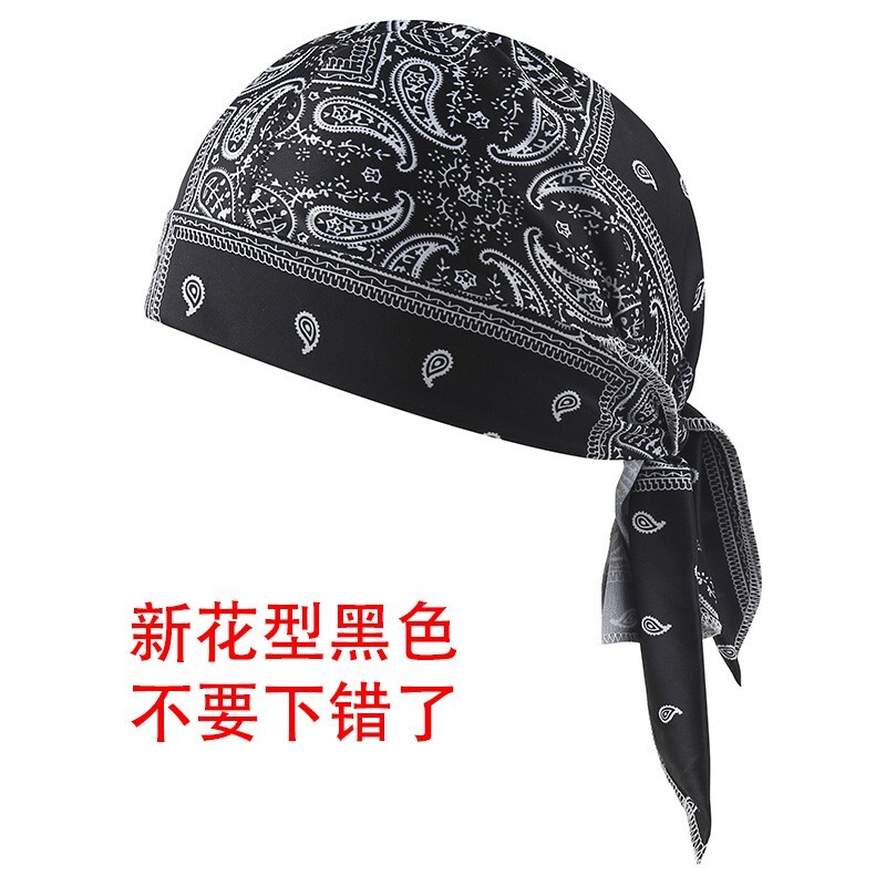 Elastic Motorcycle Wrap Biker Du Bandana Paisley Doo Rag Head Skull Cap Durag