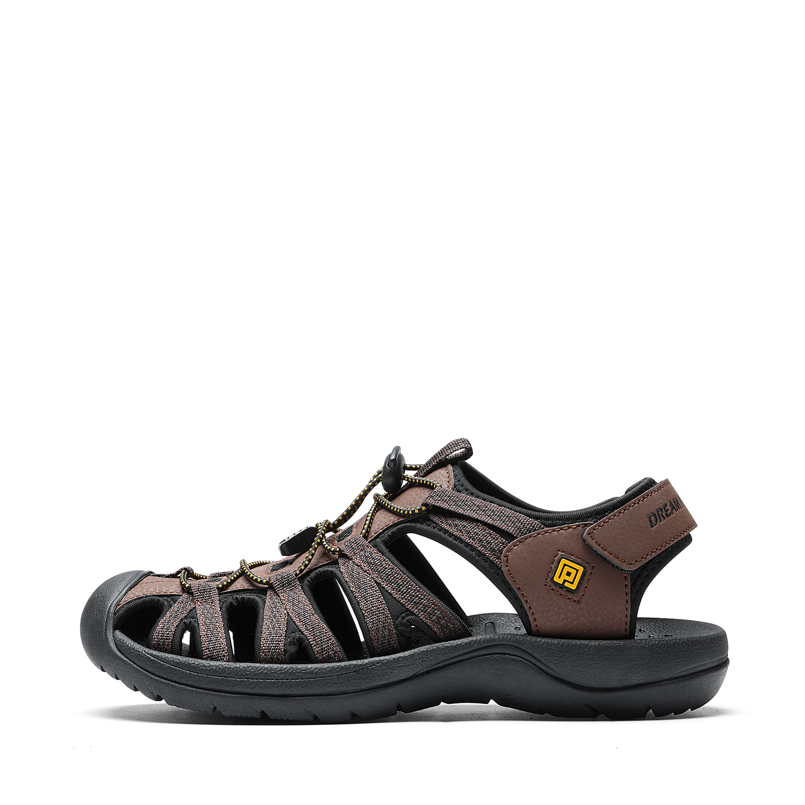 Men’s Hiking Adventurous Sandals Closed Toe Outdoor Beach Sport Fisherman Shoes