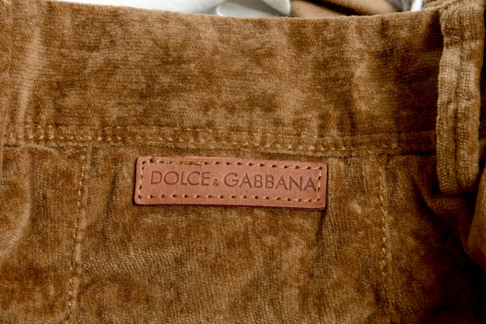 Dolce & Gabbana Men’s Brown Corduroy Casual Pants Size 28 30 32 34 36 38 40