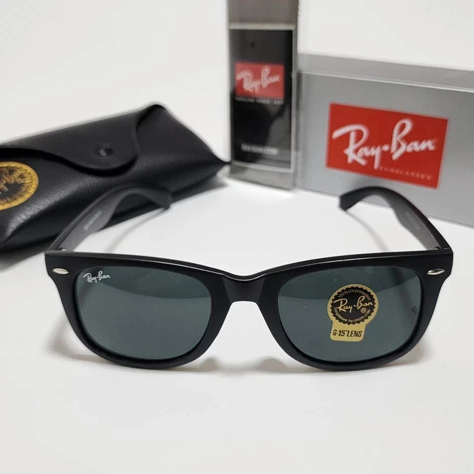 Wayfarer Classic Sunglasses 50mm Sunglass Black Frame Gray Lens RB2140