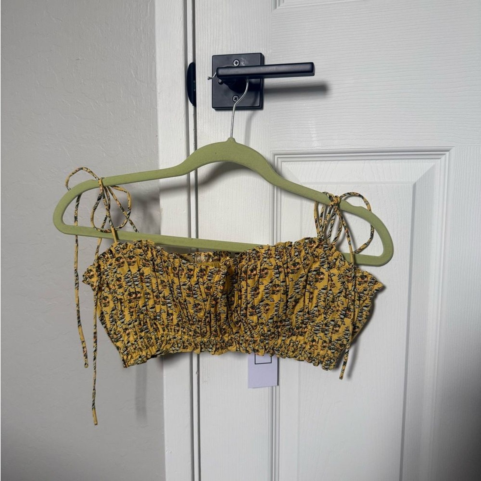NWT Rhode Pari Top Jawahar Garden Golden Mini Print | Size 2