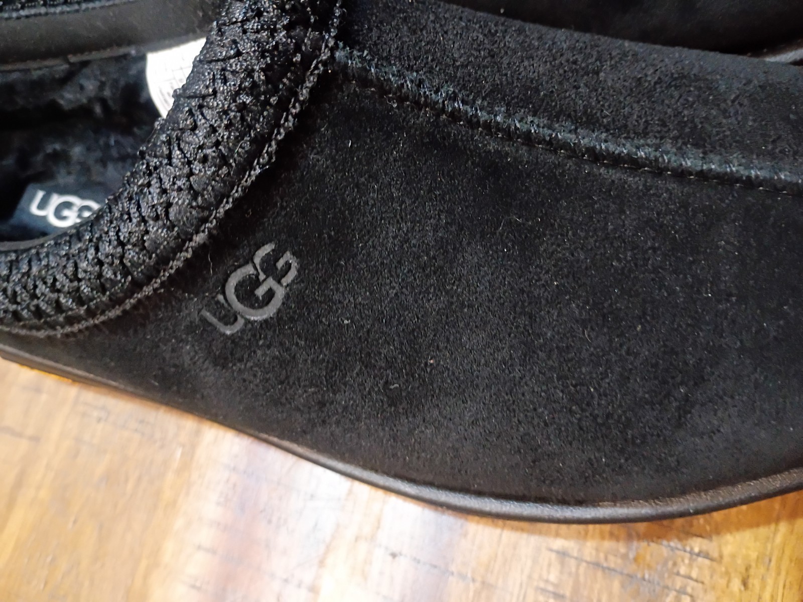 Mens UGG Tasman GORE-TEX & Vibram BLACK Suede & Sherpa 1171304-BLK Sz 10 New
