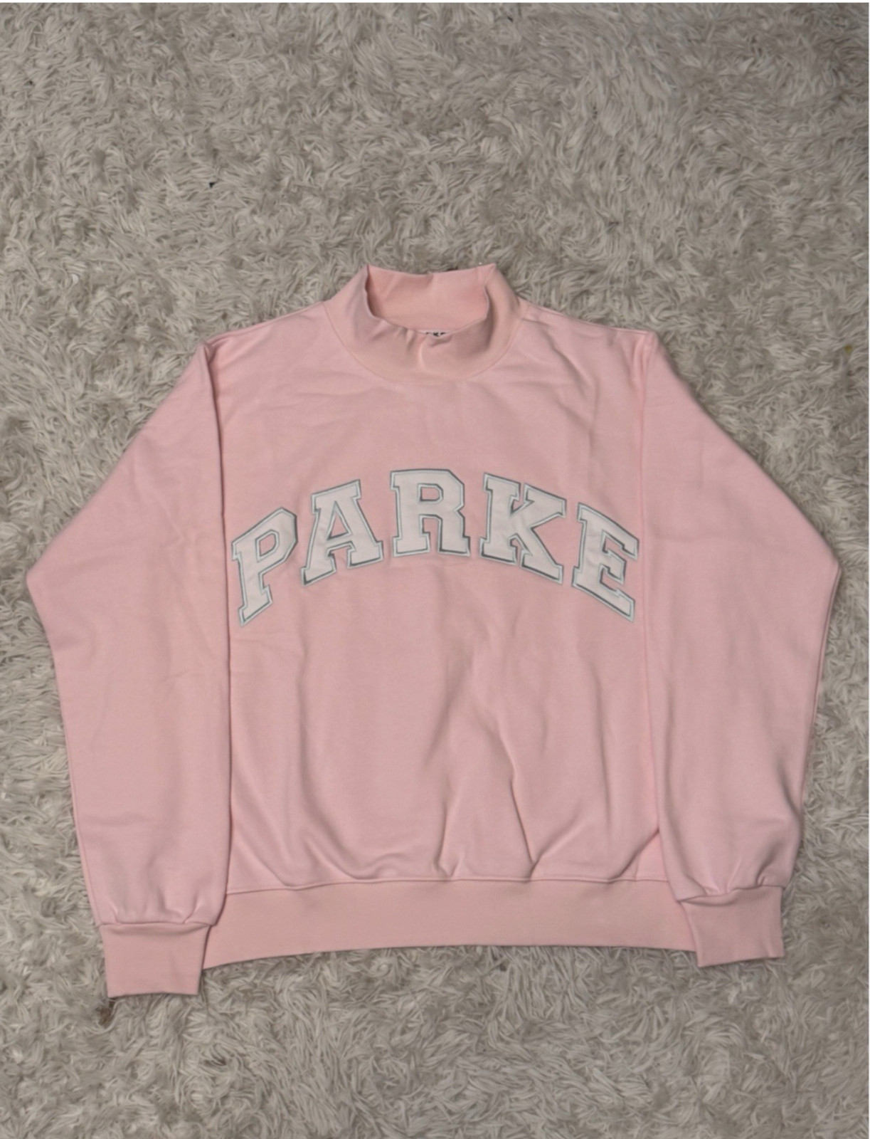 Parke Womens Varsity Mockneck Sprinkle Size L/XL Brand New Same Day Shipping
