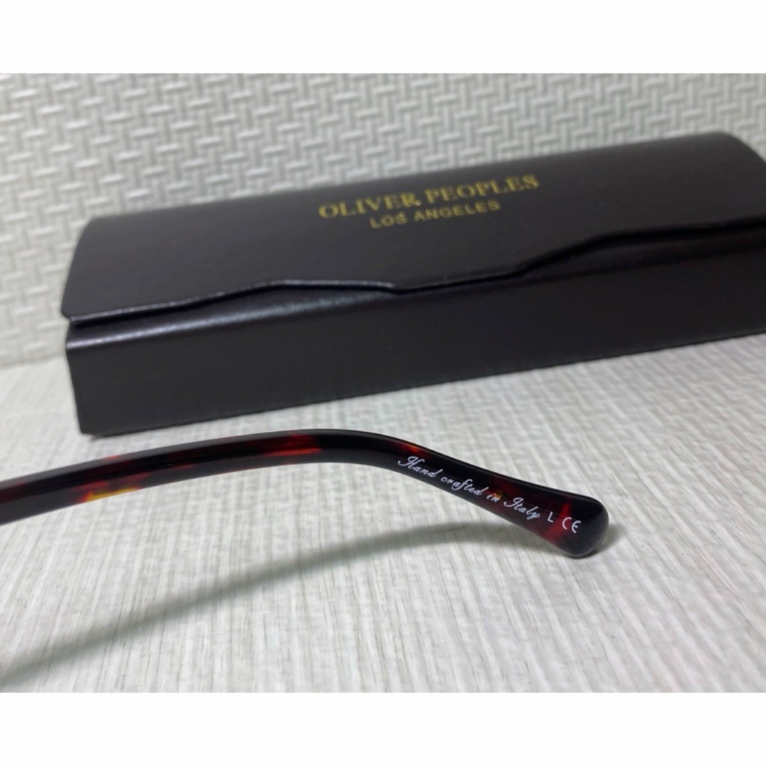 OLIVER PEOPLES Gregory Peck OV5186 Tortoise Shell Glasses From Japan New