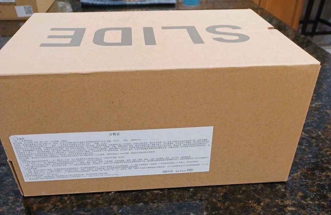 EMPTY BOX ONLY Adidas Yeezy Slide Onyx HQ6448 Size 11 Men (NO SHOES INCLUDED)