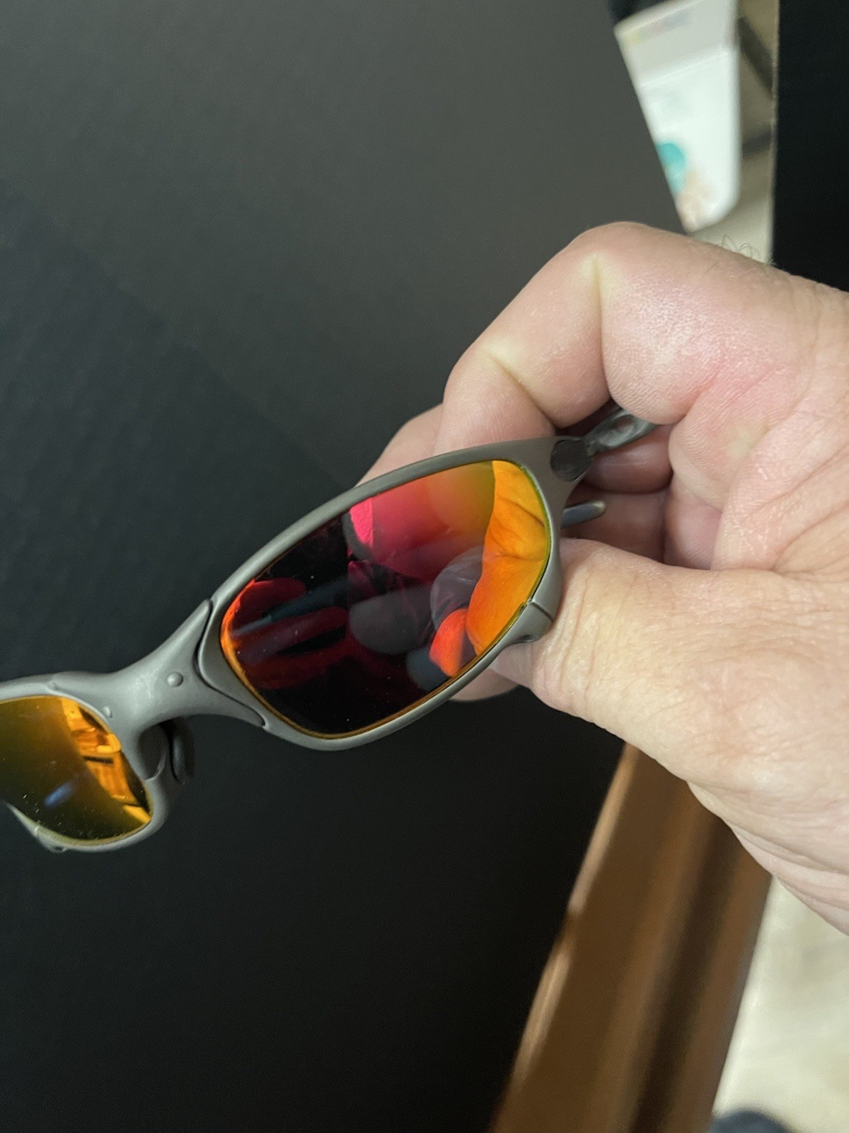Original 1 Gen 1999 OAKLEY Juliet Ruby /Plasma # X000547 W/ex ruby Lens