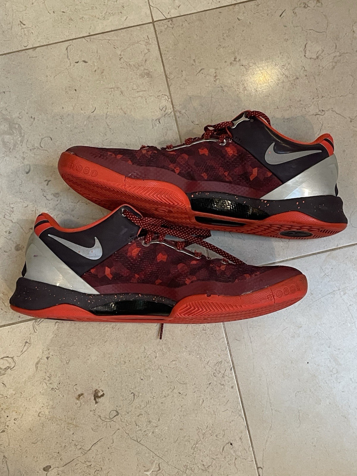 Nike Kobe 8 System Low Top “Year of the Snake” 2013 Red 555035-661