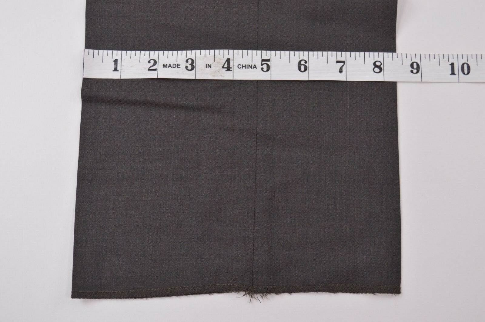 Zanella NWT Dress Pants Size 34 In Solid Dark Brown Wool Devon