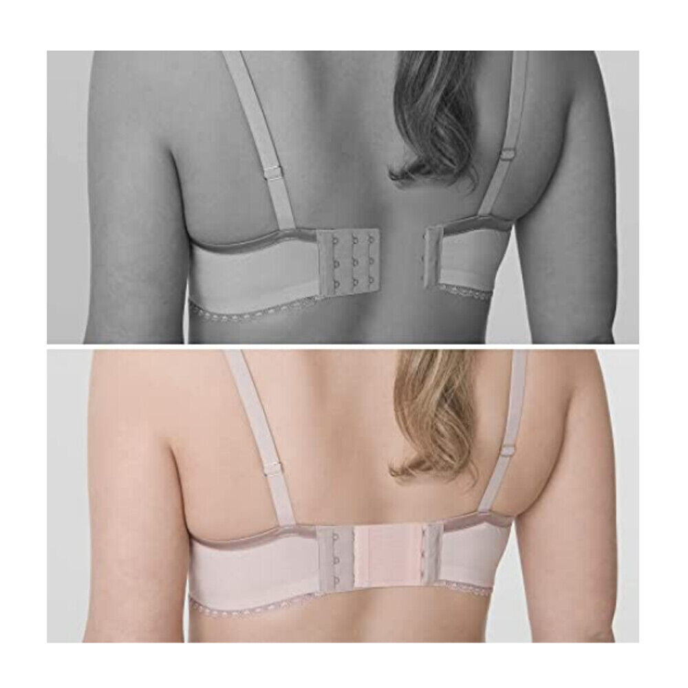 4Pcs Adjustable Bra Extender 2/3/4 Hooks with Elastic Underwear Strap Extension