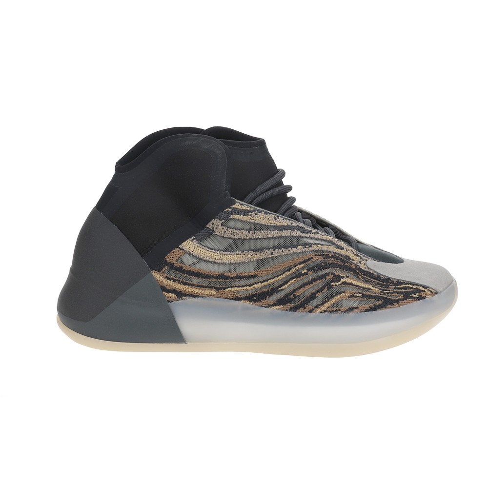 adidas Yeezy Quantum Basketball Mens Beige, Black Sneakers Athletic Shoes GX13