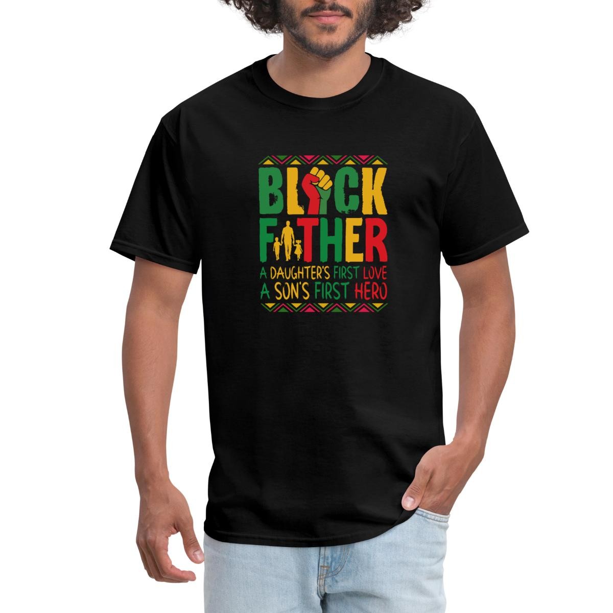 Black Father | Juneteenth Father’s Celebration Men’s T-Shirt