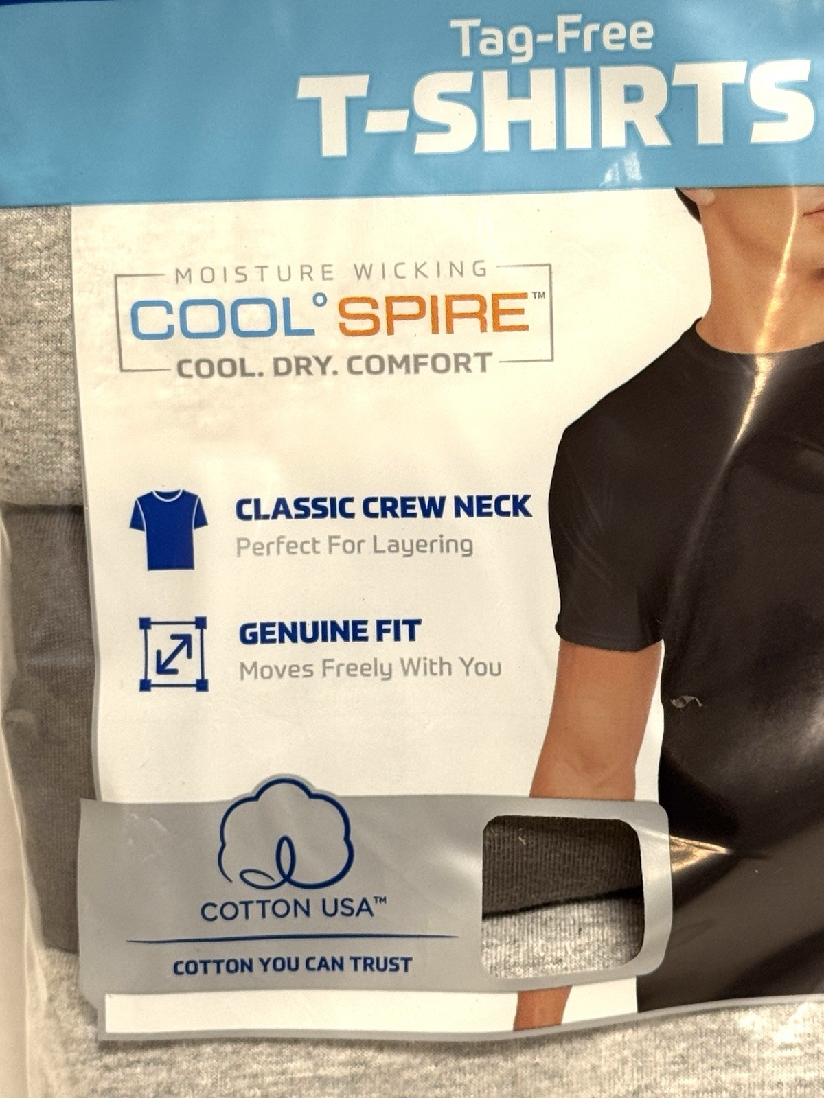 Gildan Men’s Crew T-Shirts Multipack Style G1100 Assorted 5-Pack, X-Large 46-48