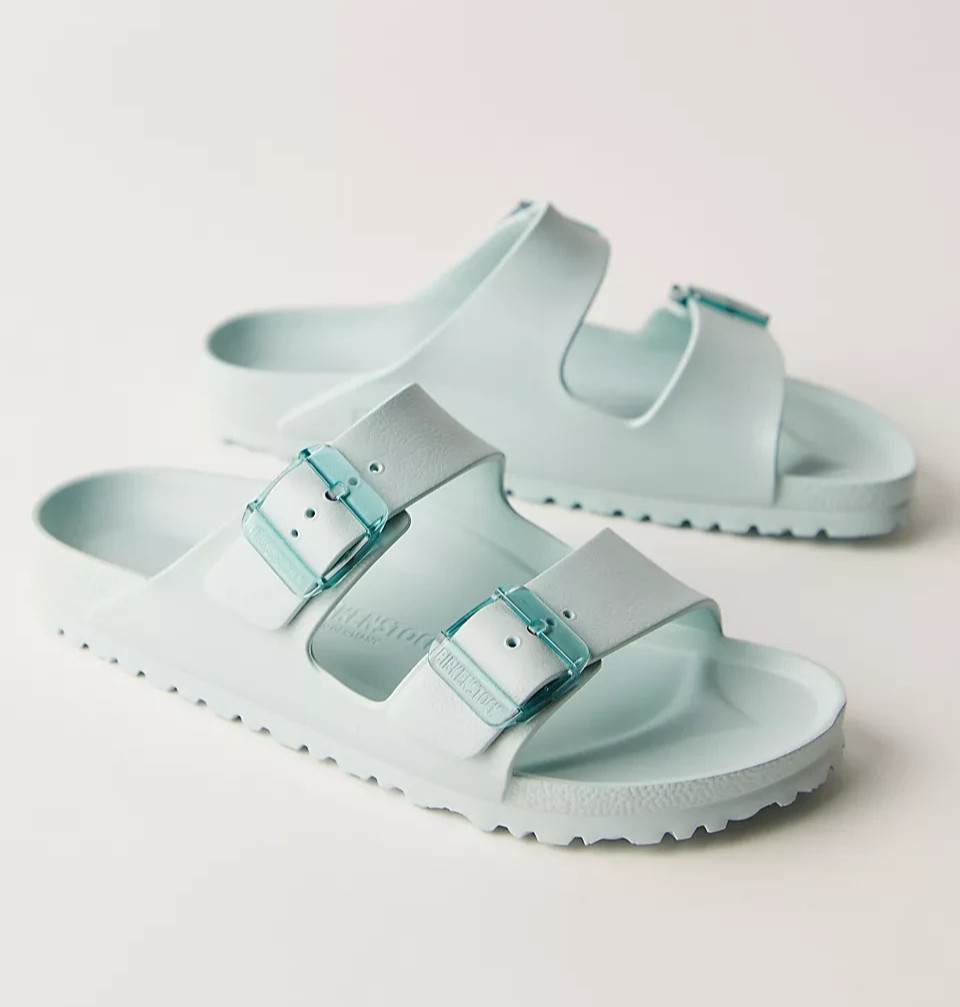 NEW IN BOX! Birkenstock Arizona Stealth EVA Sandals Surf Green – Medium/Narrow