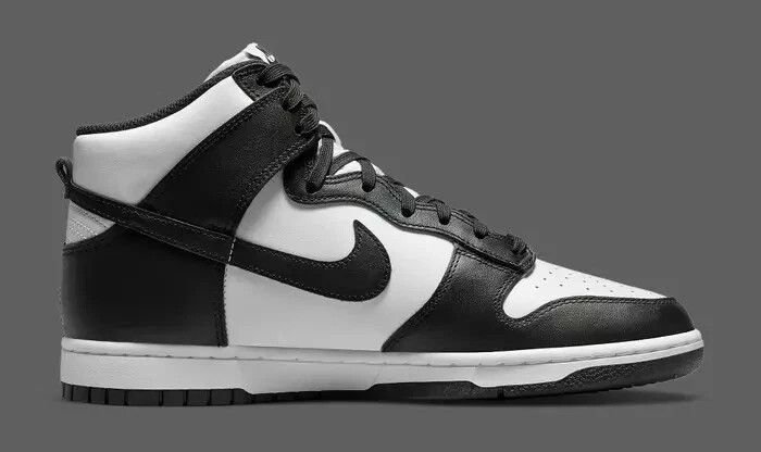 Nike Dunk Hi Retro Shoes “Panda” Black White DD1399-105 Men’s Size 10 NEW